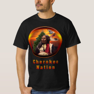 Cherokee Indian Art T-Shirt