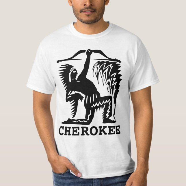 CHEROKEE INDIAN T-SHIRT (Vorderseite)