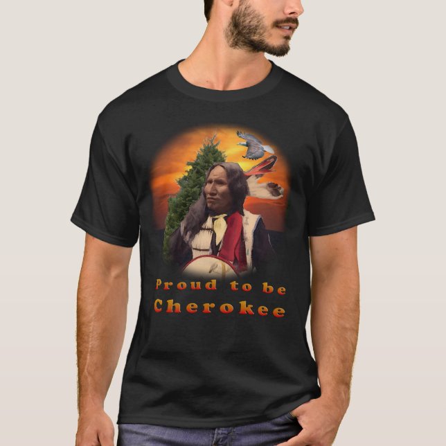 Cherokee Indian T - Shirt (Vorderseite)