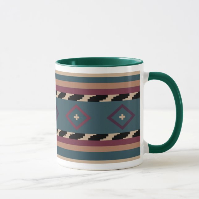 Cherokee inspirierter Entwurf Tasse (Rechts)