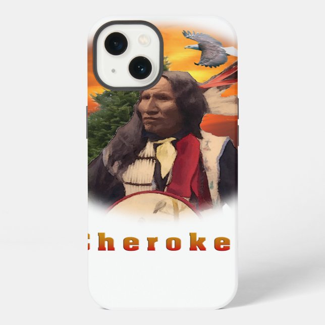 Cherokee iPhone Hülle (Rückseite)
