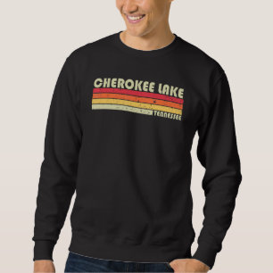 Cherokee Lake Tennessee Fischen Camping Sommer Sweatshirt