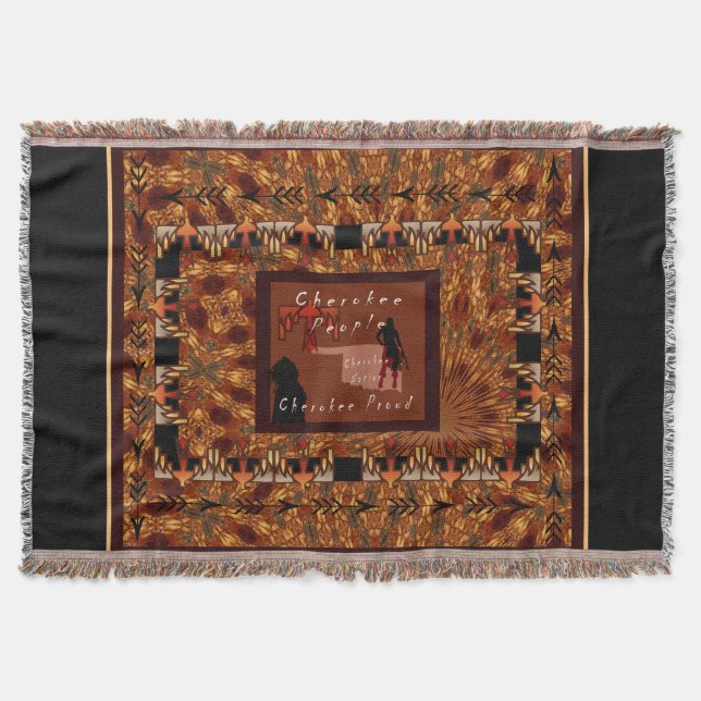 Cherokee Leute Decke (Vorderseite)