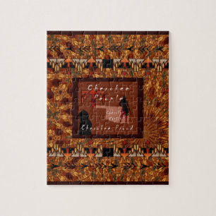 Cherokee Leute Puzzle