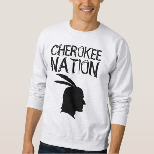 CHEROKEE NATION AMERIKANISCHE UREINWOHNER T - SHIR SWEATSHIRT
