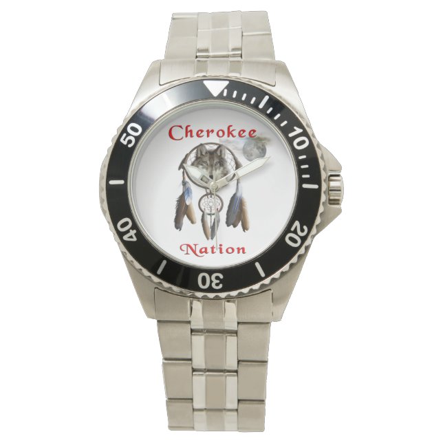 Cherokee-Nation Armbanduhr (Vorderseite)