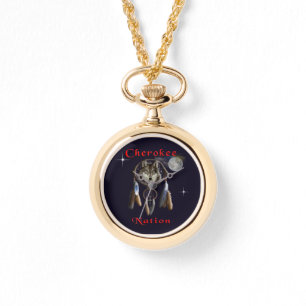 Cherokee-Nation Armbanduhr