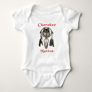 Cherokee-Nation Baby Strampler