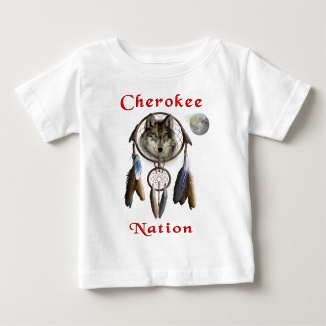 Cherokee Nation Baby T-shirt (Vorderseite)