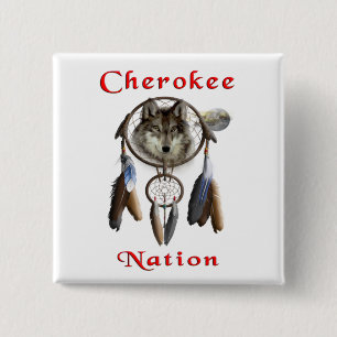 Cherokee Nation Button