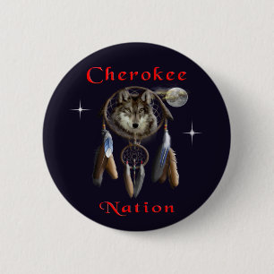 Cherokee-Nation Button