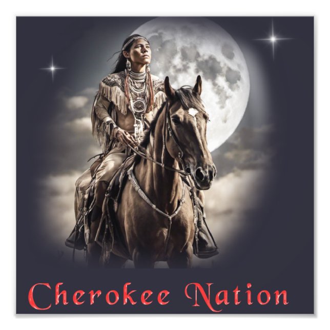 Cherokee-Nation Fotodruck (Vorne)
