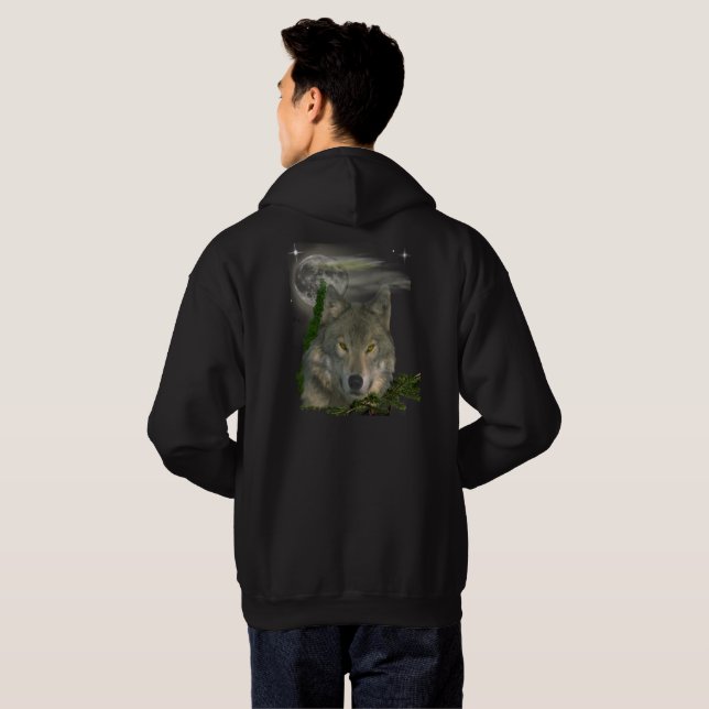 Cherokee-Nation Hoodie (Schwarz voll)