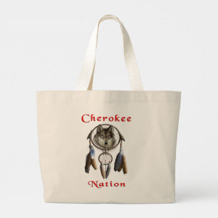 Cherokee-Nation Jumbo Stoffbeutel