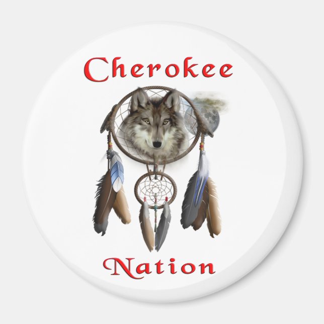 Cherokee-Nation Magnet (Vorne)