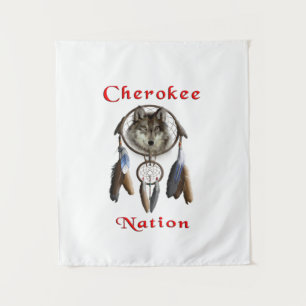 Cherokee-Nation Wandteppich