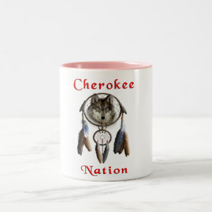 Cherokee-Nation Zweifarbige Tasse