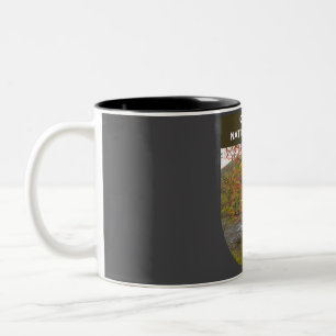 Cherokee National Forest - Tennessee Zweifarbige Tasse