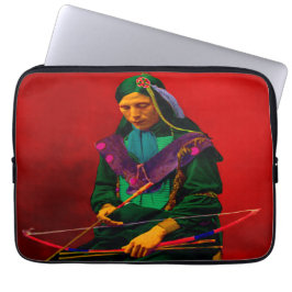 Cherokee Native American Pop Art Laptop Laptopschutzhülle