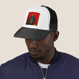 Cherokee Native American Pop Art Trucker Hat Truckerkappe