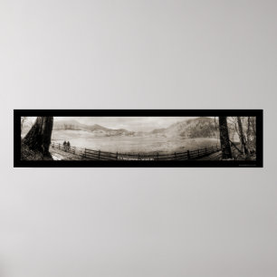 Cherokee NC Indische Reservierung Foto 1909 Poster