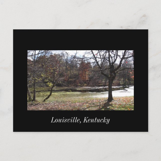 Cherokee Park Louisville Kentucky Postcard Postkarte (Vorderseite)