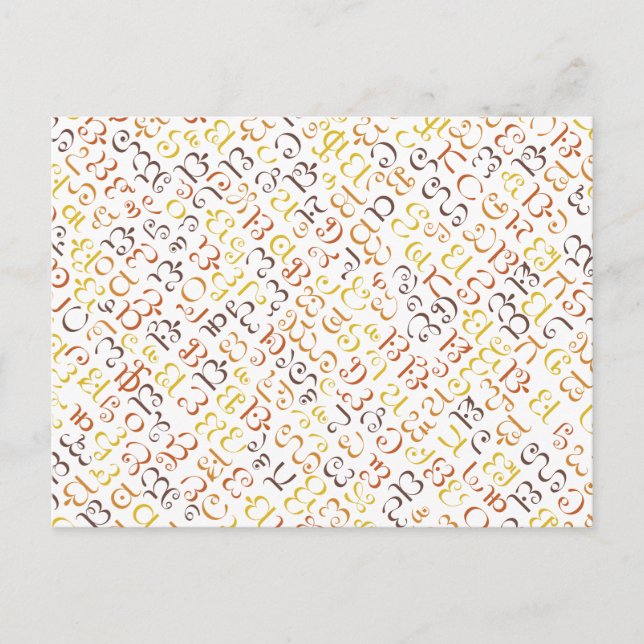 Cherokee Postkarte (Vorderseite)