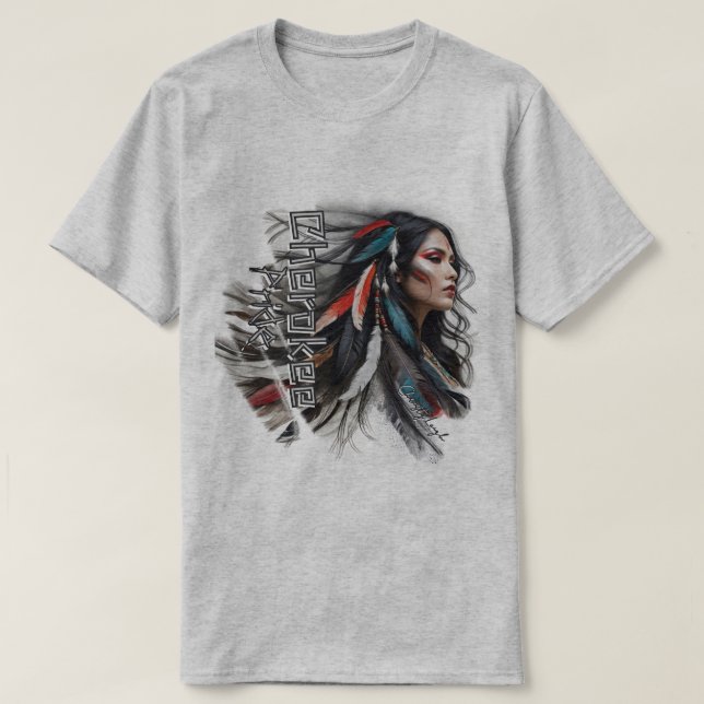 Cherokee Pride 3 T-Shirt (Design vorne)