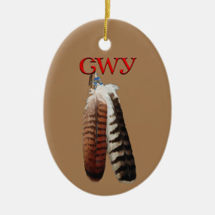 Cherokee Pride Keramik Ornament