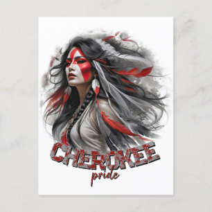 Cherokee Pride Postkarte