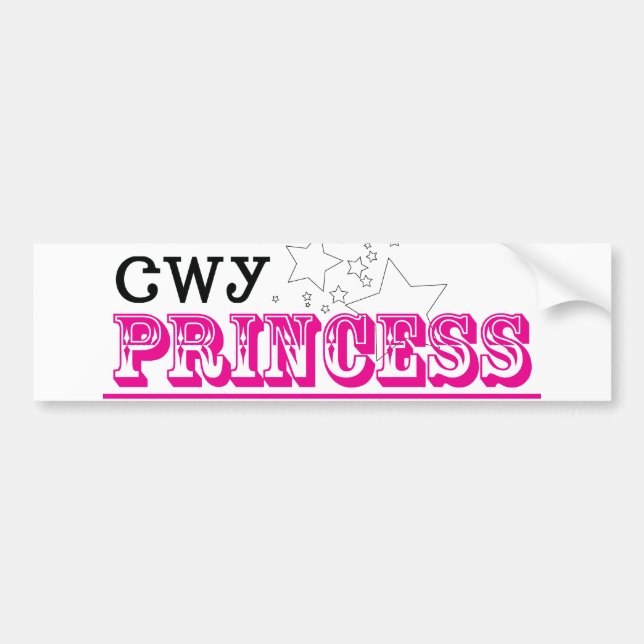 Cherokee Prinzessin Autoaufkleber (Vorne)