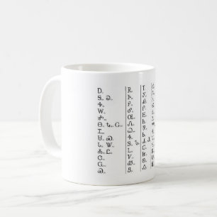 Cherokee Syllabary Customize Kaffeetasse
