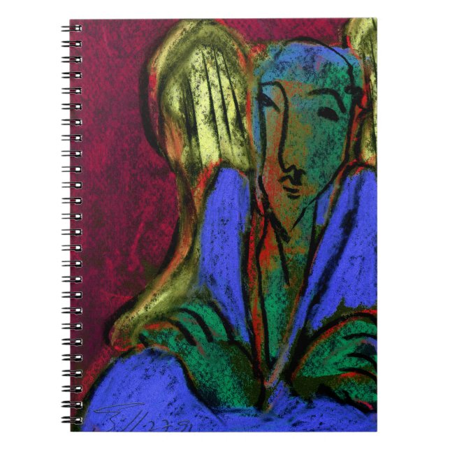Cheron Healing Angel Notebook Notizblock (Vorderseite)
