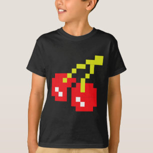 Cherries 80er Videospiel Halloween Kostüm Easy Gro T-Shirt