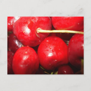 Cherries Art Foto Postkarte