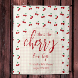 Cherries Baby Dusche Wandteppich