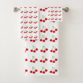 Cherries Handtuch Set