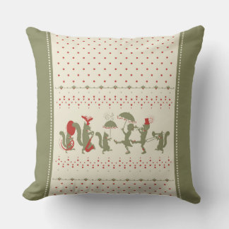 Cherries Jubilee Throw Pillow Kissen
