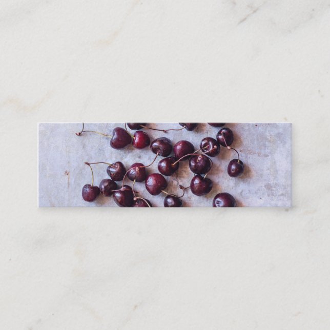 Cherries  mini visitenkarte (Vorderseite)