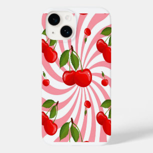Cherries Muster Case-Mate iPhone 14 Hülle