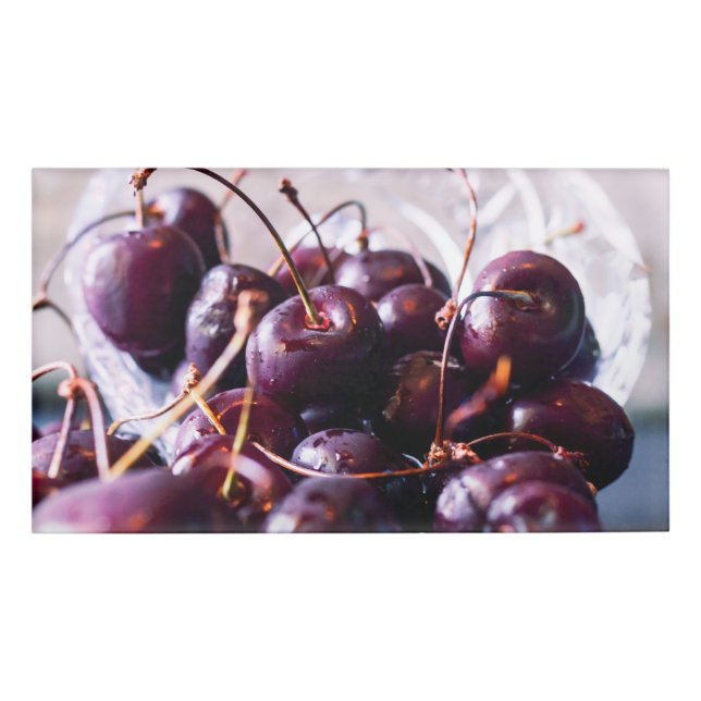 Cherries Namenschild (Vorderseite)