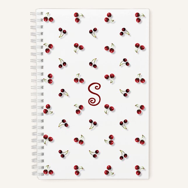 Cherries-Notebook Notizbuch (Vorderseite)