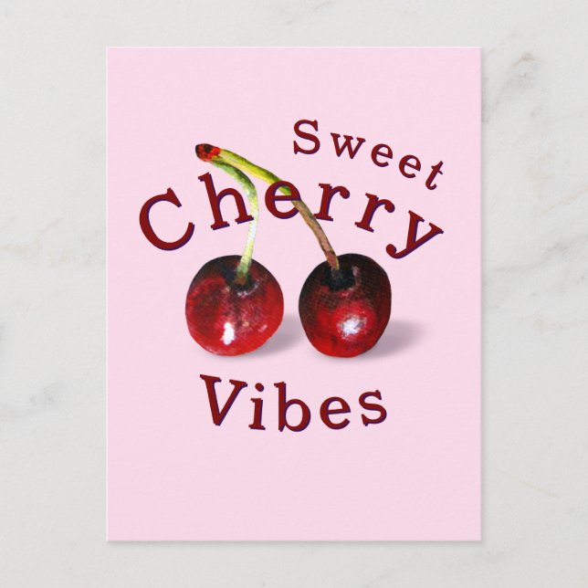 Cherries Postcard Postkarte (Vorderseite)