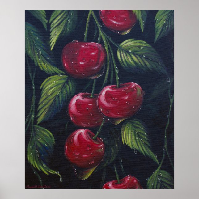Cherries Poster (Vorne)