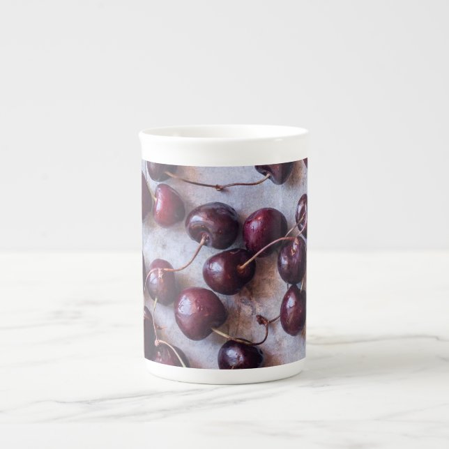 Cherries Prozellantasse (Vorderseite)