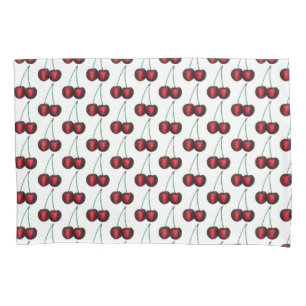 Cherries Ripe Red Cherry Summer Frucht Print Kissenbezug