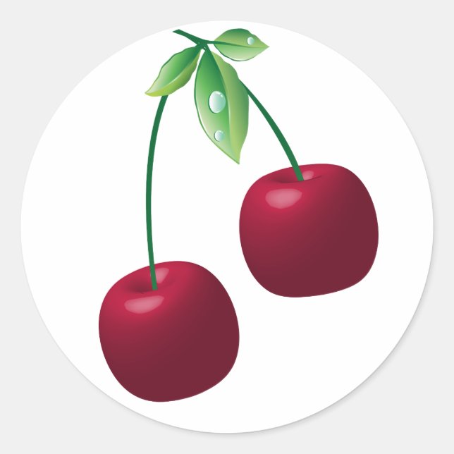 Cherries Sticker (Vorderseite)