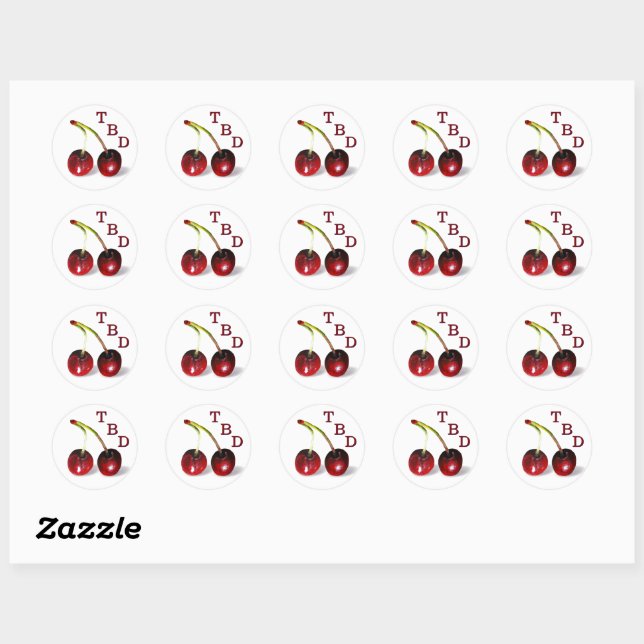 Cherries Sticker (Blatt)