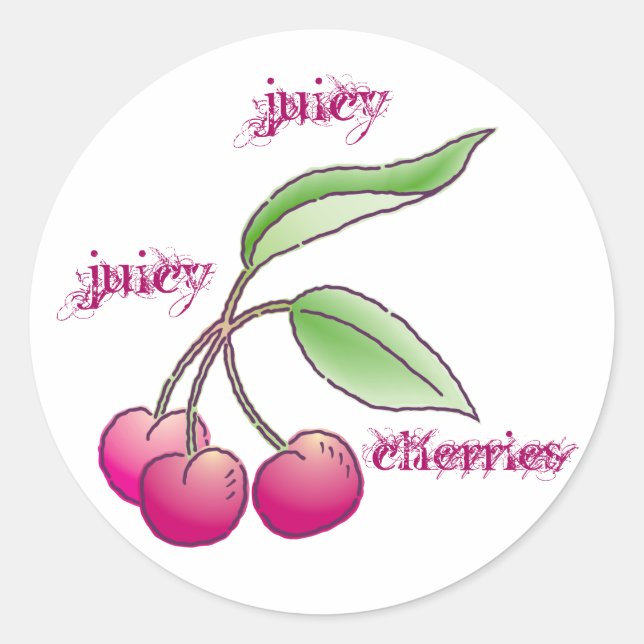 Cherries Stickers (Vorderseite)