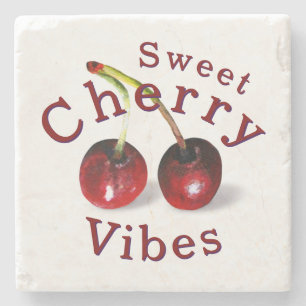 Cherries Stone Untersetzer